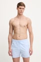 Plavkové šortky Tommy Hilfiger Planet friendly modrá UM0UM03477