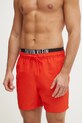 Купальні шорти Calvin Klein Planet friendly червоний KM0KM01093