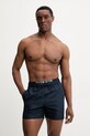 Kopalne kratke hlače Calvin Klein KM0KM01093 mornarsko modra SS25