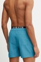 Odzież Calvin Klein szorty kąpielowe KM0KM01093 turkusowy