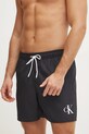 Купальні шорти Calvin Klein Planet friendly чорний KM0KM01101