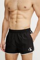 Plavkové šortky Calvin Klein KM0KM01119 čierna SS25