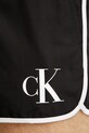 Plavkové šortky Calvin Klein čierna KM0KM01119