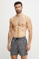 Плувни шорти Calvin Klein Planet friendly сив KM0KM01120