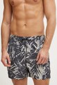 Купальні шорти Calvin Klein Planet friendly сірий KM0KM01120