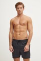 Plavkové šortky Calvin Klein KM0KM01166 čierna SS25