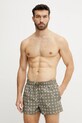 Kratke hlače za kupanje Calvin Klein Planet friendly zelena KM0KM01172