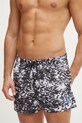 Купальні шорти Calvin Klein Planet friendly чорний KM0KM01172