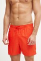 Купальні шорти Calvin Klein аплікація червоний KM0KM01109