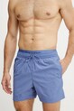 Calvin Klein szorty kąpielowe KM0KM01104 niebieski SS25