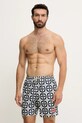 Superdry szorty kąpielowe Planet friendly granatowy M3010250A.F5A