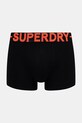 Superdry boxeralsó 3 db M3110450B.13A fekete SS25