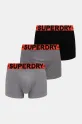 Боксеры Superdry 3 шт хлопок чёрный M3110450B.B2L