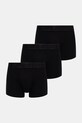 Superdry boxeralsó 3 db sima fekete M3110452C.02A