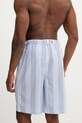 Βαμβακερή πιτζάμα σορτς Tommy Hilfiger UM0UM03530 μπλε SS25