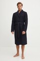 Bavlněný župan Tommy Hilfiger UM0UM03524 námořnická modř AW25