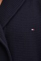 Bavlněný župan Tommy Hilfiger UM0UM03524 námořnická modř