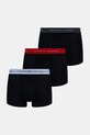 Boxerky Tommy Hilfiger 3-pak pletenina čierna UM0UM02763.
