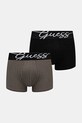 Bokserice Guess 2-pack pletivo crna U5GG64.KCD31