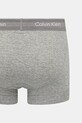 Bavlnené boxerky Calvin Klein Underwear 3-pak 000NB4002A červená