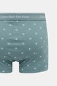 Βαμβακερό μποξεράκι Calvin Klein Underwear 3-pack 000NB4002A πράσινο