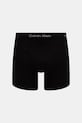 Calvin Klein Underwear pamut boxeralsó 3 db dzsörzé fekete 000NB4002A