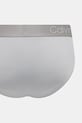 Slipy Calvin Klein Underwear 3-pak LV00NB4122 sivá