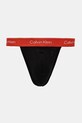 Calvin Klein Underwear chiloți tanga 3-pack LV00NB4386 negru SS25