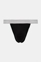 Oblečení Tanga Calvin Klein Underwear 3-pack LV00NB4386 černá