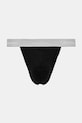 Îmbrăcăminte Calvin Klein Underwear chiloți tanga 3-pack LV00NB4386 negru