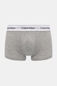 Calvin Klein Underwear Εφαρμοστά Μποξεράκια Ανδρικά 3-pack γκρί LV00NB4389