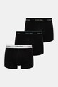 Μποξεράκια Calvin Klein Underwear 3-pack εφαρμοστό σορτς μπόξερ μαύρο LV00NB4392