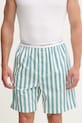 Calvin Klein Underwear pyžamové šortky pánské bavlněné tyrkysová LV00NM2832