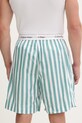 Oblečení Calvin Klein Underwear pyžamové šortky pánské bavlněné LV00NM2832 tyrkysová
