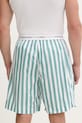 Oblečení Calvin Klein Underwear pyžamové šortky pánské bavlněné LV00NM2832 tyrkysová