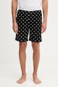 Calvin Klein Underwear pyžamové šortky pánske bavlnené čierna LV00NM2832