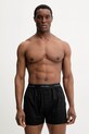 Calvin Klein Underwear szorty piżamowe bawełniane LV00NM2879 czarny SS25