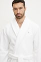 Хлопковый халат Calvin Klein Underwear белый LV00NM2819