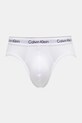 Calvin Klein Underwear priliehavé boxerky pánske bavlnené s elastanom 3-pak LV00NB4388 biela AA00
