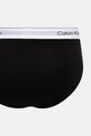 Slipy Calvin Klein Underwear 3-pak LV00NB4388 čierna
