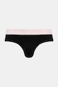 Calvin Klein Underwear priliehavé boxerky pánske bavlnené s elastanom 3-pak LV00NB4388 čierna AA00