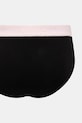 Calvin Klein Underwear priliehavé boxerky pánske bavlnené s elastanom 3-pak LV00NB4388 čierna