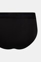 Calvin Klein Underwear priliehavé boxerky pánske bavlnené s elastanom 3-pak LV00NB4388 čierna