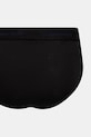 Calvin Klein Underwear priliehavé boxerky pánske bavlnené s elastanom 3-pak LV00NB4388 čierna