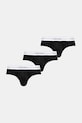 Σλιπ Calvin Klein Underwear 3-pack πλεκτό ύφασμα μαύρο LV00NB4388
