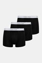 Боксери Calvin Klein Underwear 3-pack трикотаж чорний LV00NB4394
