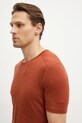 Icebreaker tricou funcțional Merino 200 Oasis portocaliu IB1045090BA1