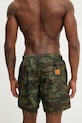 Îmbrăcăminte Aeronautica Militare pantaloni scurti de baie BW227CT3540 verde