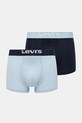 Levi's bokserki 2-pack dzianina niebieski 37149.1092