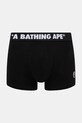 A Bathing Ape bokserki One Point Trunks dzianina czarny 1K80183301